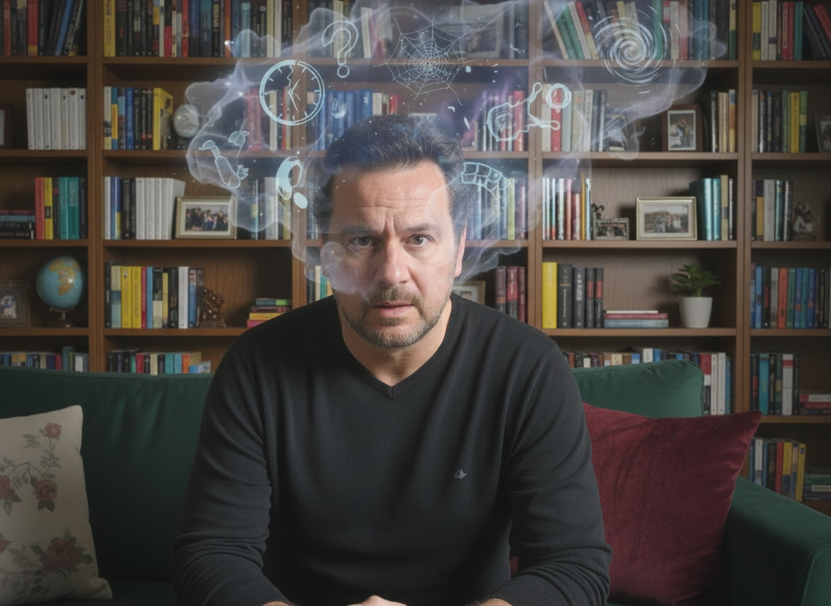 Firefly_keep photo as is (my face and thoughts) just take shirt and make it a v-neck and make 472088